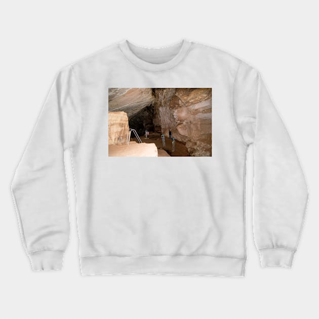 llb caving Crewneck Sweatshirt by pcfyi